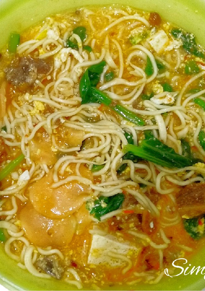 Foto resep Mie seblak ala mama (campur campur)