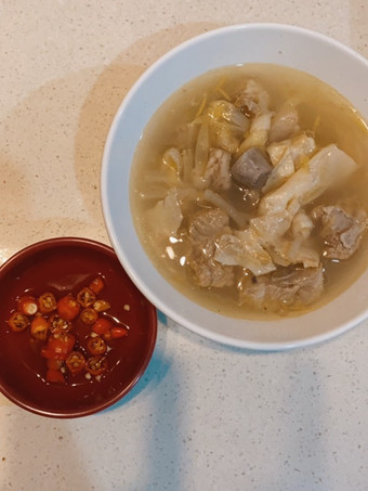 Resep Sop iga babi kembang tahu Ekonomis Untuk Jualan
