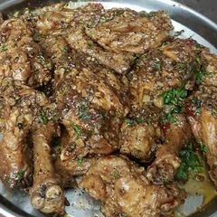 A picture of Black Pepper Chicken.