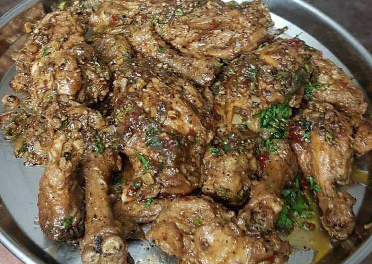 Recipe of Super Quick Homemade Black Pepper Chicken