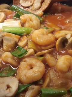 Foto resep Udang Jamur Saos Tomat