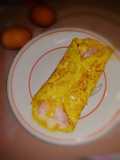 Omelette al prosciutto cotto