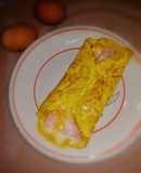 Omelette al prosciutto cotto