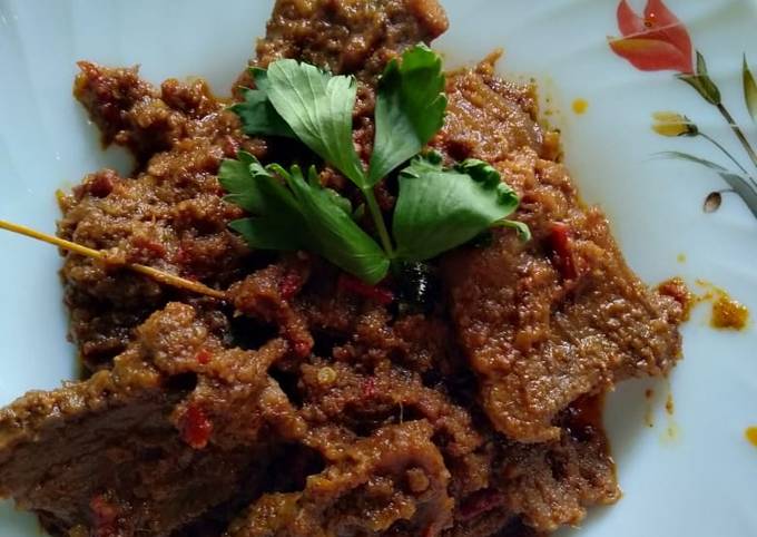 Rendang Daging Sapi Mantapp