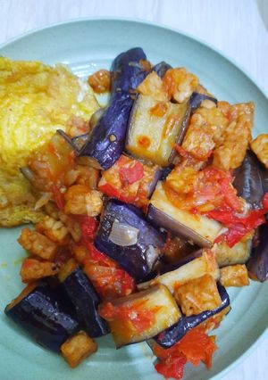 Foto resep Tumis Terong Balado Tempe