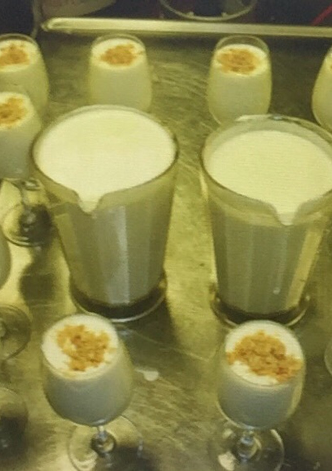 Una foto de Mousse de piña