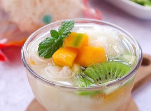 Foto resep Fruity Snow Fungus Dessert (Es Buah Jamur)