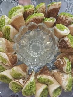 صورة لوصفة عجينة قطايف بدون سميد