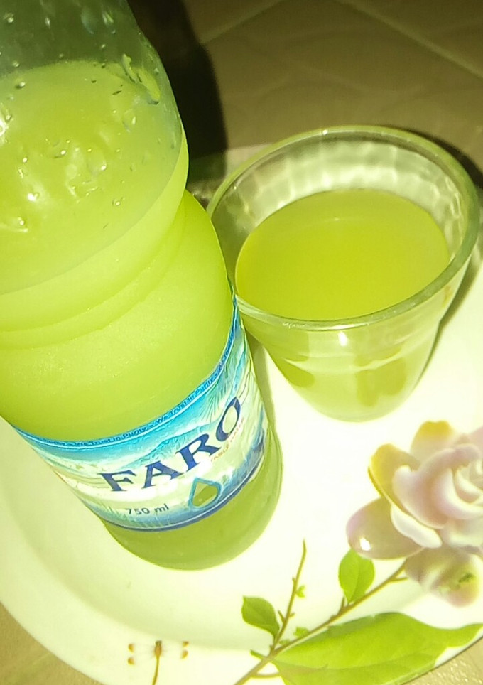 A picture of Cucumber juice.