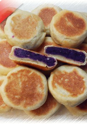 Foto resep "Bakpia Teflon Ubi Ungu"