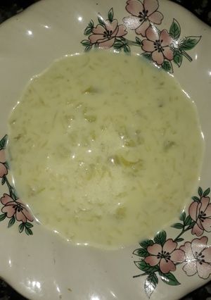 A picture of Lauki ki kheer.