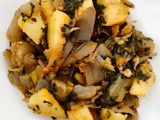 Acelgas con patatas rehogadas con ajo y pimentón -Rápidas-