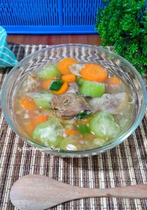 Foto resep Sop Oyong Kulit Ayam