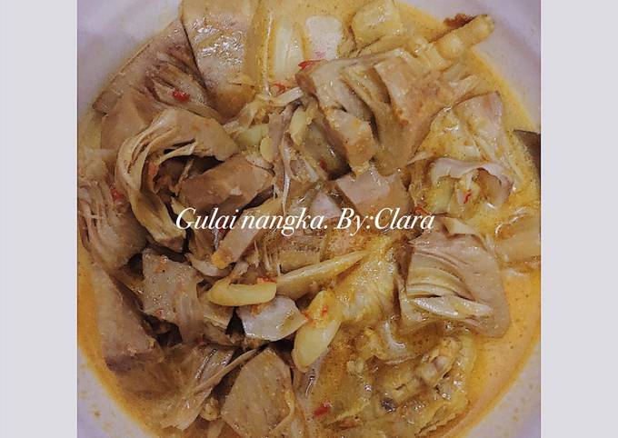 Ini dia! Resep enak membuat Gulai nangka  nagih banget