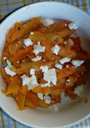 Sütőtökös tészta recept fotója