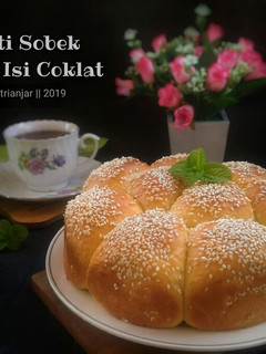 Foto resep Roti Sobek Isi Coklat
