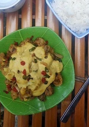Foto resep Cumi Telur Asin