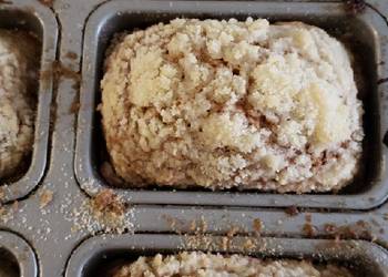 Without Fail Making Recipe Pumpkin bread with crumble topping Yummy