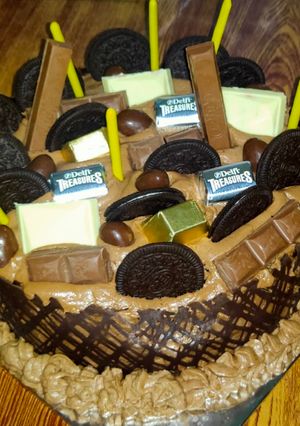 Foto resep Cake ultah brownies ny.liem