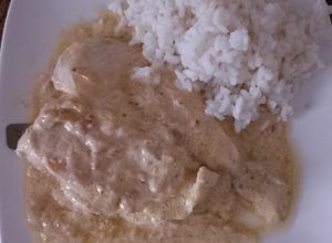 Foto principal de Pechugas de pollo en salsa roquefort
