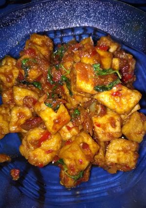 Foto resep Sambal tahu kemangi