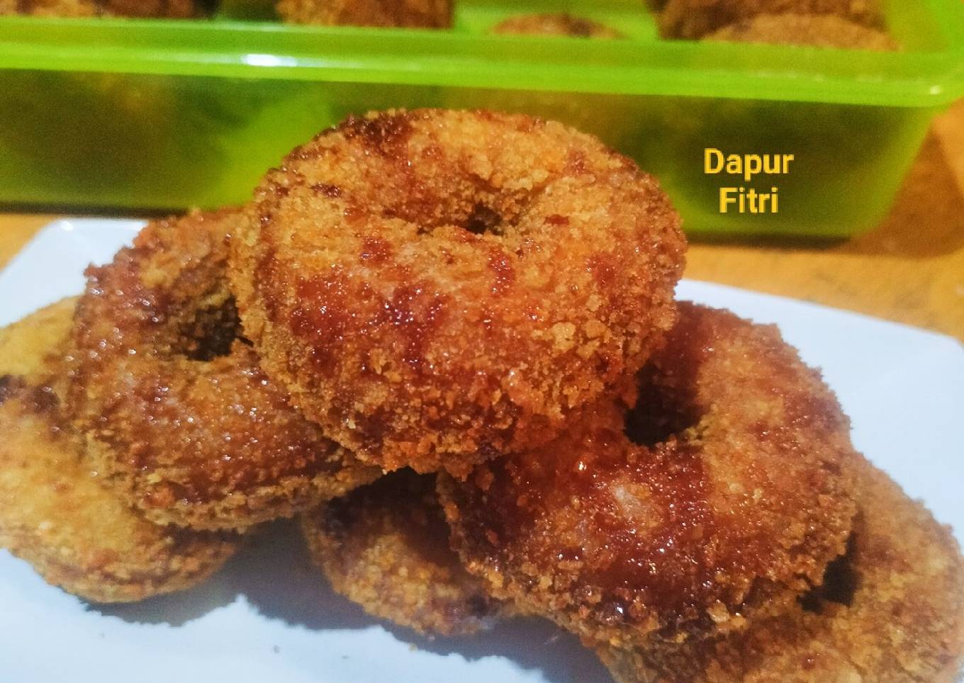 Donat Krispi Caramel #Dapur Fitri