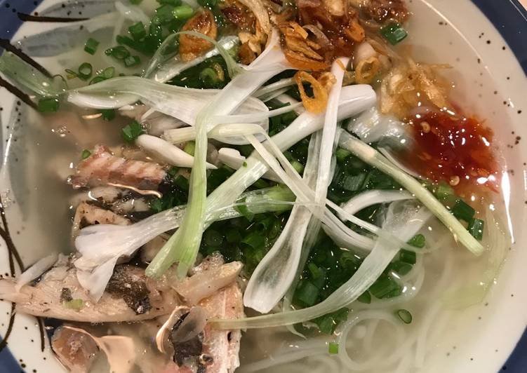 Bánh canh cá dằm - bột gạo xắt