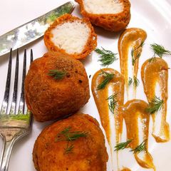 A picture of Rasgulla Pakoda.