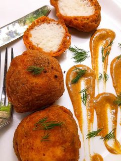A picture of Rasgulla Pakoda.