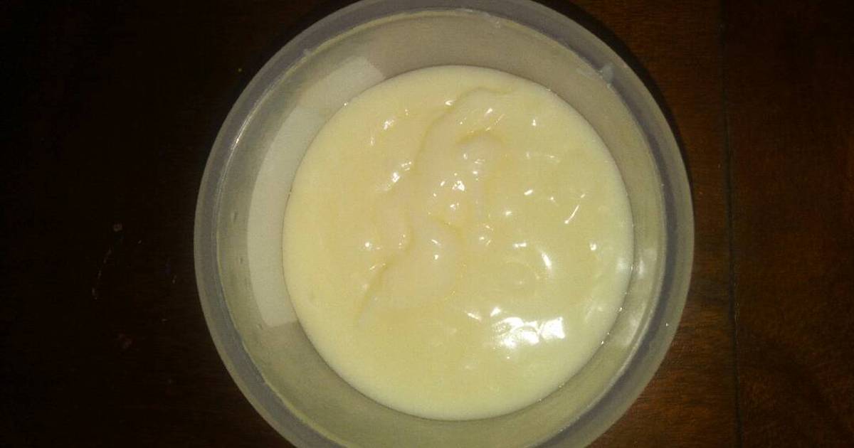 Crema de leche casera Receta de Mónica Dovarro- Cookpad
