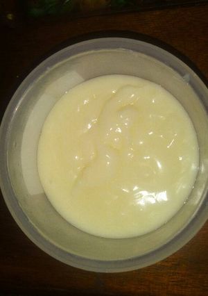 Una foto de Crema de leche casera