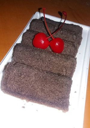 Foto resep Bolu ketan hitam simple