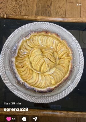 Une photo de Tarte aux pommes 🍎