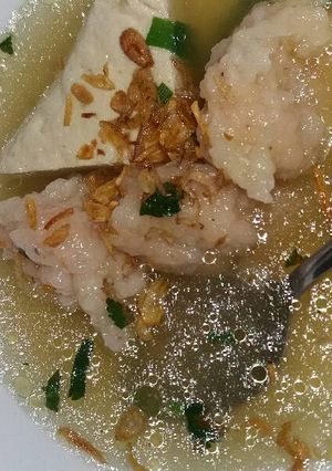 Foto resep Sup bola udang