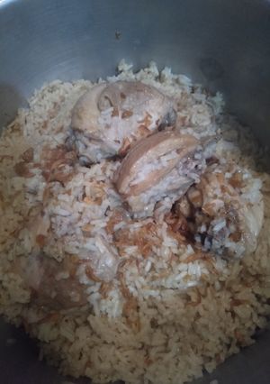 Foto resep Nasi tim ayam