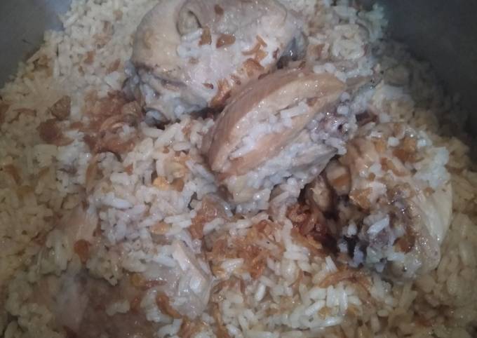 Resep Nasi tim ayam, Sempurna