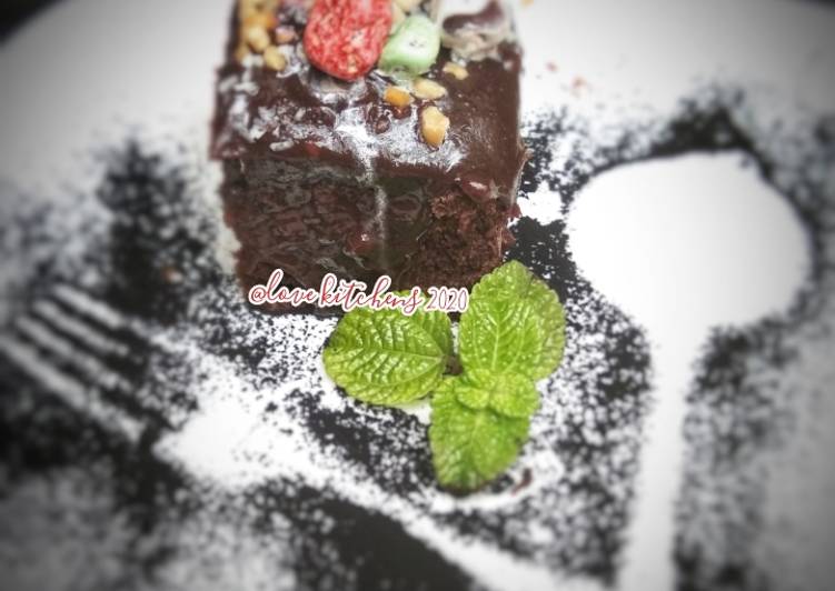 Resep Moist Choco Cake —putih telur— Anti Gagal