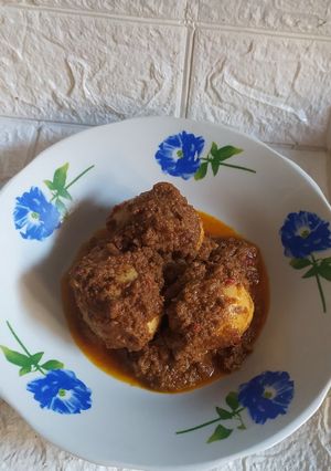Foto resep Rendang Telur