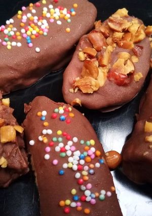 Foto resep Es Pisang Coklat