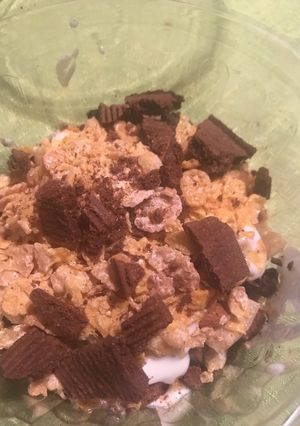 Una foto de Postre light de frutas secas