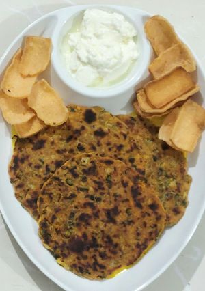A picture of Healthy MIX VEGETABLE PARATHA.