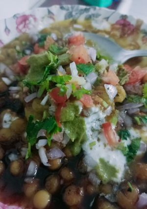 A picture of Ragda Pattice.