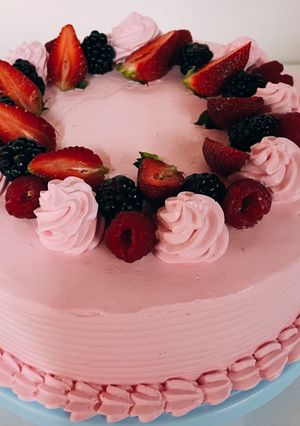 Una foto de Funfetti Birthday Cake