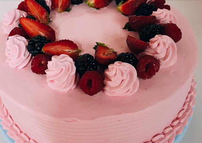 Funfetti Birthday Cake Receta de Alexis Gerardo Mijangos- Cookpad