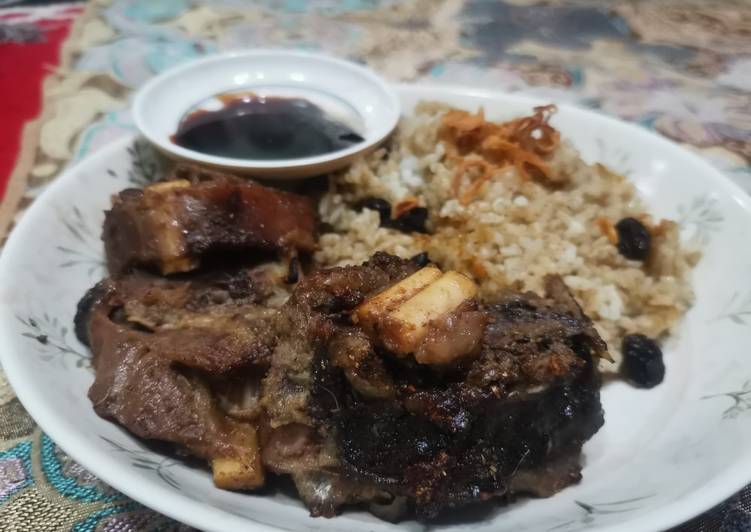 Cara memasak Kambing bakar ala cairo gurih