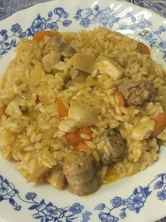 Una foto de Risotto de cocido con Maxichef