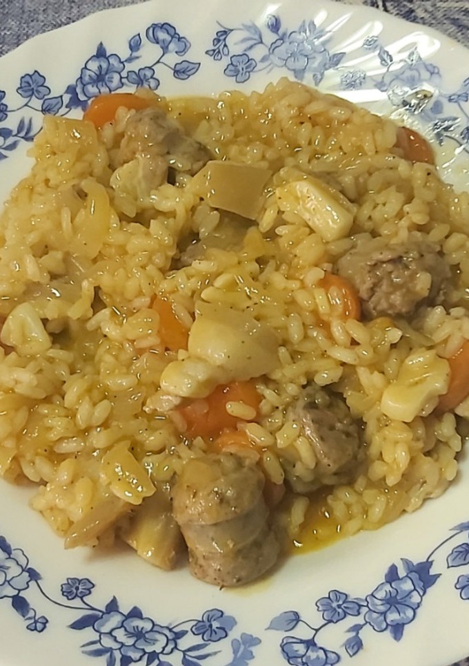 Una foto de Risotto de cocido con Maxichef
