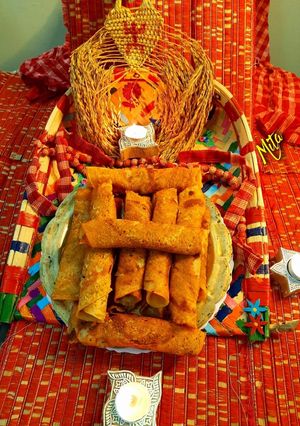 নলেন গুড়ের পাটিসাপটা (Nolen Gurer Patisapta recipe in Bengali) রেসিপির প্রধান ছবি