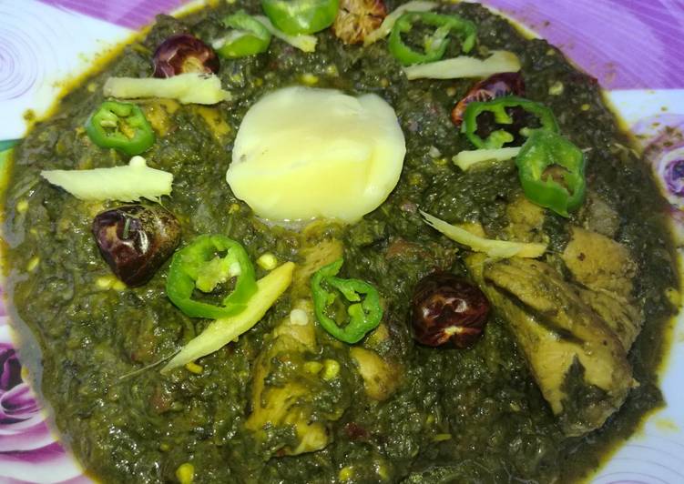 Recipe: Tasty Saag gosht