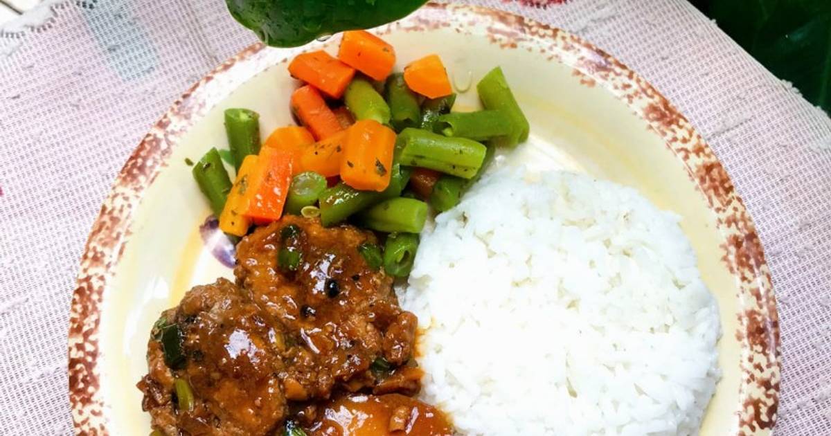 Resep Bistik Daging Sapi Giling Favorit😍 Oleh Yoesnilla Cookpad